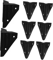 SUPVOX Amplifier Speaker Protection Covers 8 Pcs Plastic Speaker Corner Guards Desk Corner Protectors Secure Fit