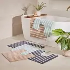 Seana Stripe Contour & Bath Mat Pack