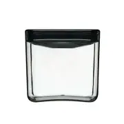 Clickclack Container Display Cube 1400ml Black #23421