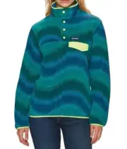Patagonia Synchilla Snap-T Fleece Pullover Aurora Dark Borealis Teal Size XL NWT