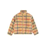 [Bobo Choses] Bobo Choses Grid-pattern Fleece Jacket 1011 A NEUTRALS
