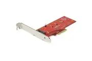 StarTech.com M.2 Adapter - x4 PCIe 3.0 NVMe - Low Profile and Full Profile - SSD PCIE M.2 Adapter - M2 SSD - PCI Express SSD - C