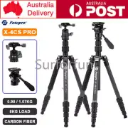 Fotopro X4CSPRO Carbon Fiber Camera Tripod Ball Head Fluid Head Dual Panoramic