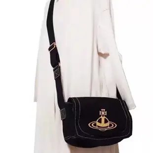 💥✅日本代購 Vivienne Westwood 土星 帆布 側背包 ✅💥