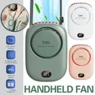 Portable Neck Fan USB Rechargeable Desk Fan Hanging Fan Travel Mini Cooling