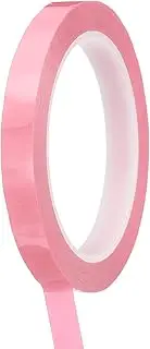 uxcell Whiteboard Tape 1/2" Self Adhesive Graphic Chart Line Tape 66 Meters Grid Marking Stickers for Pinstripe Dry Erase Board Scrapbooking DIY Art Crafts, Pink