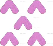 koolsoo Comfort Nose Pad for Avoiding Leaks, Red Mark, Pressure on Nose Bridge, Can Be Trimmed, Pink 5Pcs