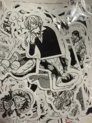 One Piece Luffy Sticker Set - Set Of 50 Assorted