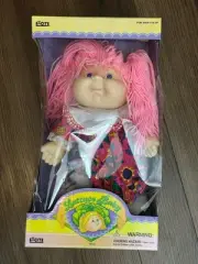 Vintage Lettuce Baby Doll 80s 90s Yarn Hair Retro Cabbage Patch Style