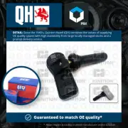 2x Tyre Pressure Sensors fits PEUGEOT 3008 0U 1.6 09 to 16 Monitor TPMS CI New