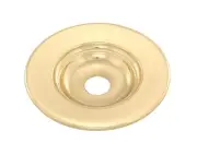 B&P Lamp Stamped Brass Bobesche, 2 5/16" Dia.