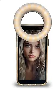 [Kerost] Ring Light - Portable LED Light 3.5 inches - Cordless LED for Streaming, Makeup and YouTube
