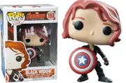 (SW) Funko POP! Marvel Black Widow with Captain America's Shield 103