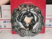 Nordic Ware Christmas Wreath Bundt Cake Pan Williams-Sonoma In Original Box