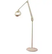 Dazor 1.75X / 3 Diopter LED Circline Pedestal Floor Stand Magnifier - 42"