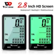 Waterproof Bicycle Computer With Backlight Wireless Wired Speedometer Odometer