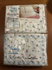Wamsutta Set Of Two Double Sized Fitted Sheets Vintage 1970’s Original Packaging