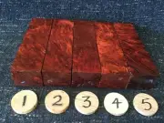 JARRAH BURL Knife scales. Resin fill craft wood. Wood turning. Hardwood spindles