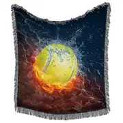 Cool Water vs Fire Tennis Ball Throws