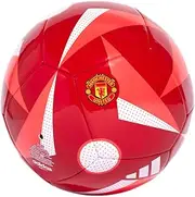 adidas Home Club Fan Soccer Ball - Show Your Support with 100% TPU Cover, Butyl Bladder, and Team Printed Crest, Size 5 (Bayern, Arsenal, Real Madrid, Manchester United, Juventus)