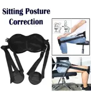 Sitting Back Posture Corrector Correction Brace Portable Back Support Belt Pad