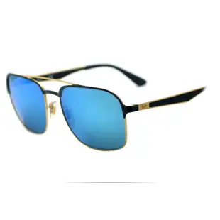 RayBan RB3570 雷朋太陽眼鏡墨鏡｜潮流飛行員水銀反光墨鏡 男生品牌眼鏡框【幸子眼鏡】