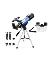 Great Gift 700mm Refractor Astronomy Telescope + 8X21 Compact HD Binocular