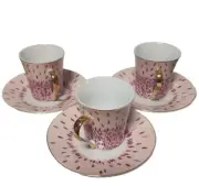 C C & T For Coffee & 3 Tea Cup, 3 Saucers + 3 Extra cups