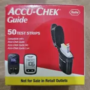 Accu-Chek GUIDE Test Strips 50 09/2025 ASK FOR MORE DIABETES ITEMS