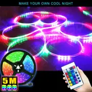 2835 RGB Strip Light 16FT SMD LED Fairy Lights Room Party Ceiling Bar