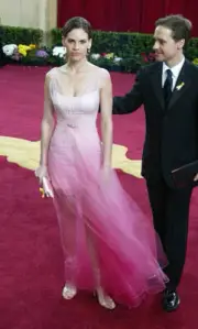 Hilary Swank Chad Lowe at The 75th Academy Awards - Arrivals at Th- Old Photo 2