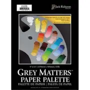 Jack Richeson 100281 12 X 16 In. Grey Matters Paper Palette