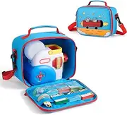QYILUARE Case Compatible with Little Tikes Story Dream Machine Books Starter Set,Carrying Case for Little Tikes for Storybook, Audio Play,Character(Bag Only!Story Dream Machine NOT Included), Rocket