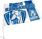 North Melbourne Kangaroos AFL CAR Flag Includes Pole