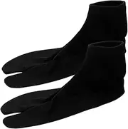 MOBUTOFU Men Women Toe Socks Toe Separator Socks for Hiking Breathable Non-skid (size 37-39)