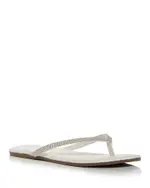 Tkees Women's Lily Infinity Embellished Flip Flops