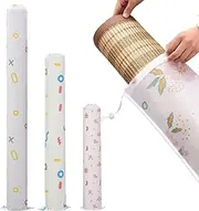 AGLOO 3 Pcs Large Storage Bag - Drawstring Rug Bags Summer Sleeping Mat Bags – Dustproof & Dampproof – Protection for Rolled Yoga Mat, Outdoor Cushion, Blanket,Carpet
