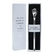 [Boxer Gifts] Gentlemans Silver Ball Scratcher with Elegant White Box Box