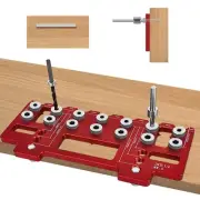 Drill Guide Template Shelf Pin Drill Jig Wood Doweling Jig Install Template Tool