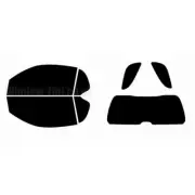 For Smart Fortwo 2001-07 Full Pre Cut Window Tint Kit Front & Rear Tinting Film