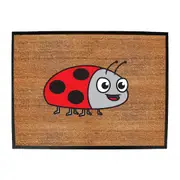 Ladybird Ani Mates - Funny Novelty Doormat Man Cave Floor mat
