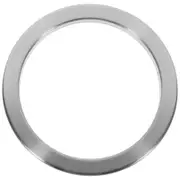 Metal Trash Chute Grommet Kitchen Counter Built-in Waste Chute Grommet Round Trash Grommet Silver 20.80X20.80X1.50CM