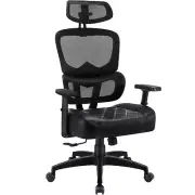 Swivel Ergonomic High Back Mesh Office Chair with Adjustable Headrest Armrest...