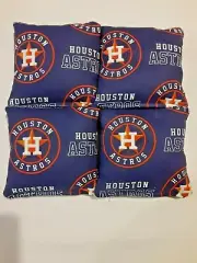 4 Cornhole Bag Set Corn Hole Houston Astros BL