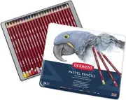 Pastel Pencils, Drawing & Writing, Set of 24, Ideal for Blending & Colouring, Pr