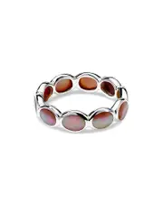 Ippolita Sterling Silver Rock Candy Brown Shell Ring