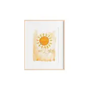 SunChild I am Light Art Print Kids Home/Room Indoor Decorative Display A5