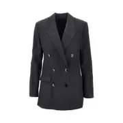 [ISABEL MARANT] ISABEL MARANT 'Jevima' Prince of Wales jacket Woman 38 38 Grey