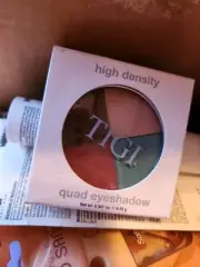 TIGI Cosmetics "Lush" High Density Quad Summer Eyeshadow, 0.301oz Full Size New