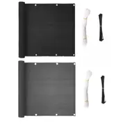 Balcony Privacy Screen Fence Mesh 5M For Balcony Windscreen Sun Shade UV-Proof